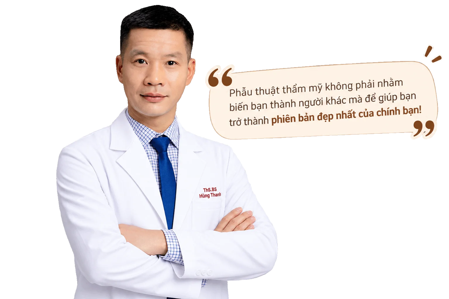 ThS.BS Nguyễn Thanh Hùng - Giám đốc chuyên môn Phòng khám Chuyên khoa Thẩm mỹ Gia Nguyễn